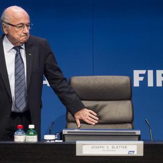 Qui reprendra la place de Sepp Blatter? [Keystone - Ennio Leanza]
