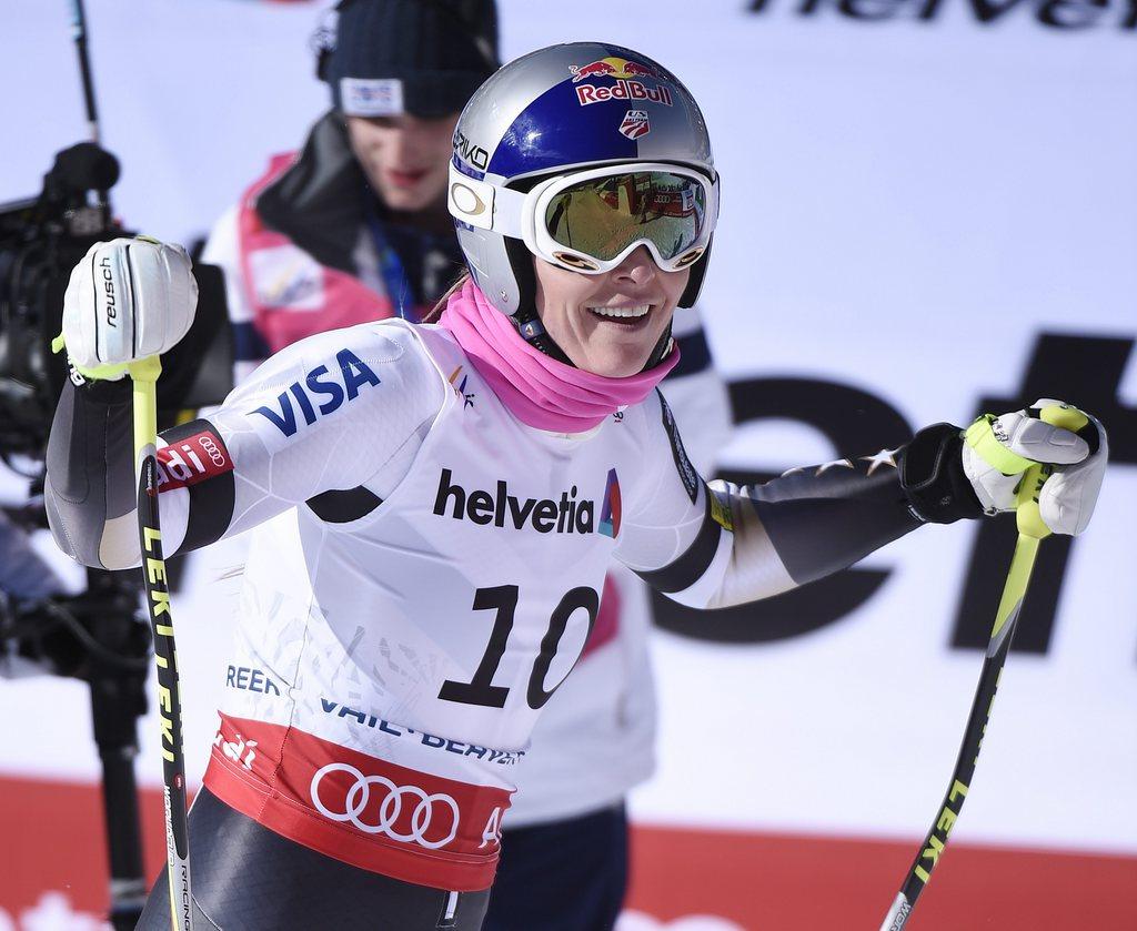 Lindsey Vonn sera une des favorites de la descente vendredi. [KEYSTONE - Mabanglo]