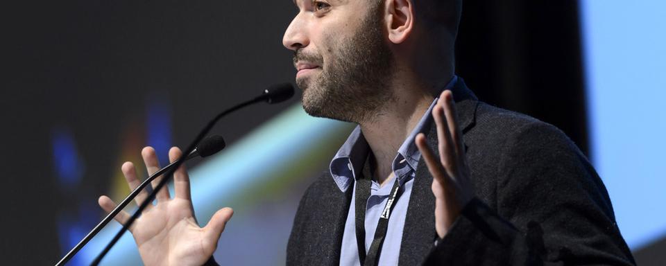 Roberto Saviano. [Keystone - Laurent Gillieron]