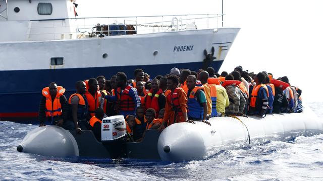 Le bateau Phoenix est spécialisé dans le sauvetage de migrants. [MOAS - Darrin Zammit Lupi]