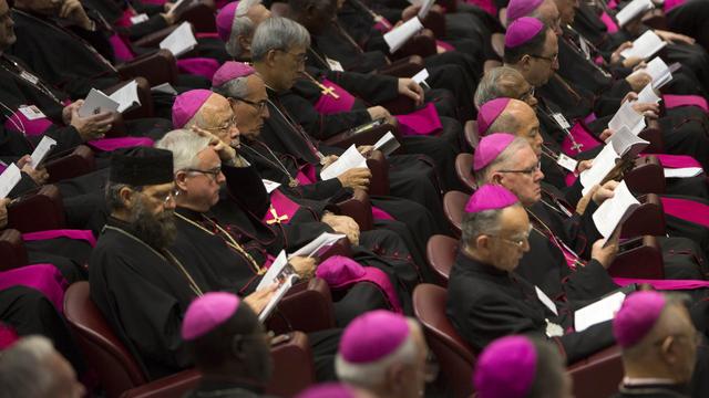 Les femmes sont peut présente au synode sur la famille. [AP Photo/Keystone - Riccardo De Luca]