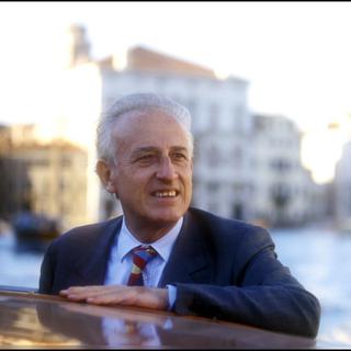 Le pianiste italien Maurizio Pollini à Venise en 1999. [Leemage/AFP - Marcello Mencarini]