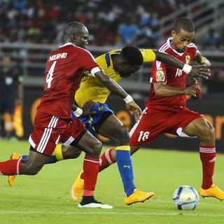 Le match Gabon - Congo du 21 janvier 2015. [Anadolu Agency/AFP - Mohamed Hossam]