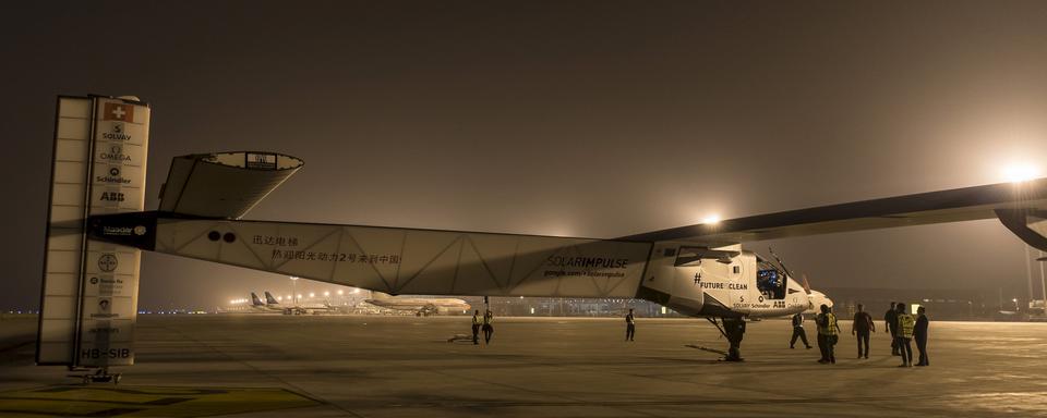 Solar Impulse 2 a dû atterrir à Nagoya (photo d'illustration). [Soilar Impulse]