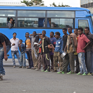 Le skate aide les jeunes Ethiopiens et change l'image du pays. [AFP - Zacharias Abubeker]
