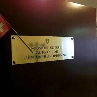 Mission suisse auprès de l'Union européenne, Bruxelles. [Keystone - Alessandro della Valle]