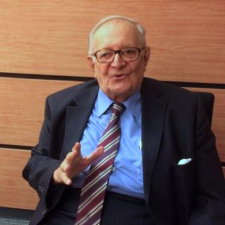 Le Suisse Cornelio Sommaruga a été président du CICR de 1987 à 1999. [RTS - Julien Magnollay]