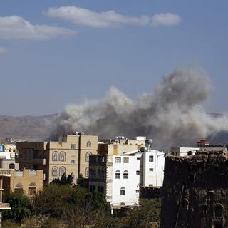 L'Arabie saoudite et ses alliés mènent des frappes intensives au Yémen depuis plusieurs mois. [EPA/YAHYA ARHAB]
