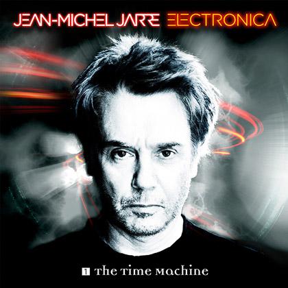 La couverture de l'album "Electronica 1 - The Time Machine" de Jean-Michel Jarre. [jeanmicheljarre.com/music/electronica]