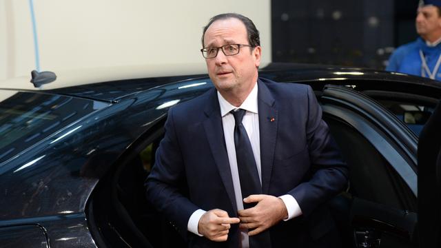 Le président français François Hollande. [AFP - Thierry Charlier]