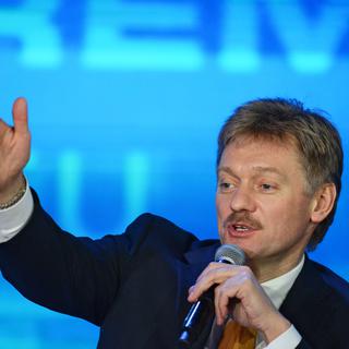 Dmitri Peskov est le porte-parole de Vladimir Poutine. [RIA Novosti/AFP - Iliya Pitalev]
