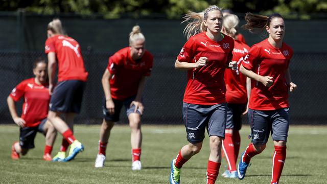 L'équipe suisse féminine de football va affronter l'Equateur. [Salvatore Di Nolfi]