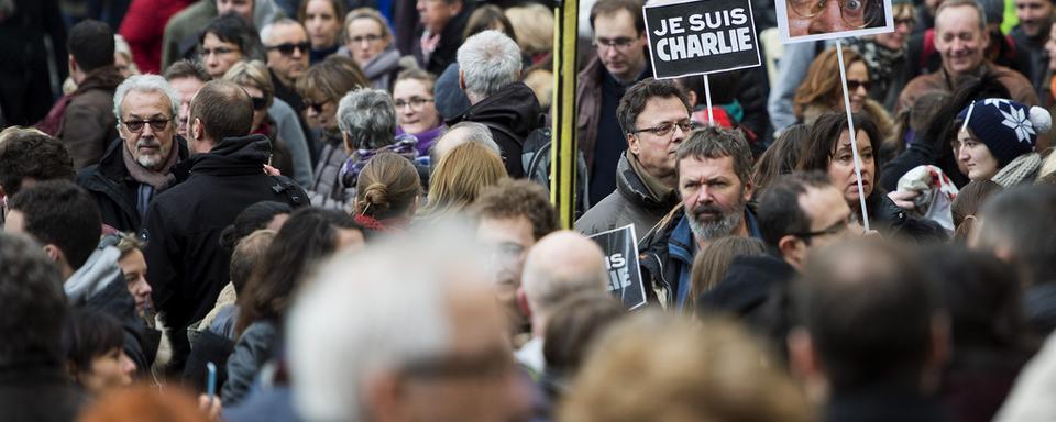 Manifestation à Paris après les attaques de janvier (image prétexte). [Keystone]