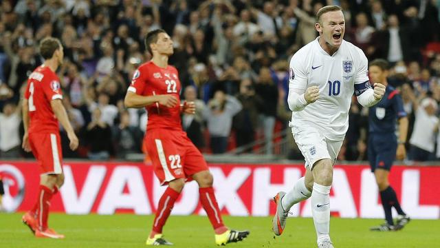 Wayne Rooney trône au sommet des buteurs de l'équipe d'Angleterre. [Keystone - Frank Augstein]