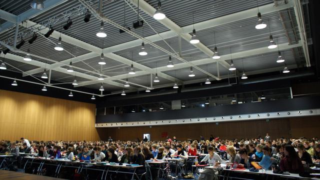 Des dizaines de milliers d'étudiants ont regagné leurs auditoires. [Unil - Joao Monteiro]