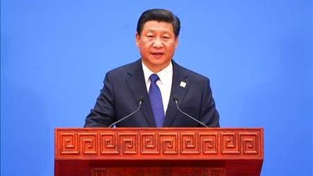 Le président chinois Xi Jinping reconnaît des "inquiétudes au sujet de l'économie chinoise". [EPA/Keystone]