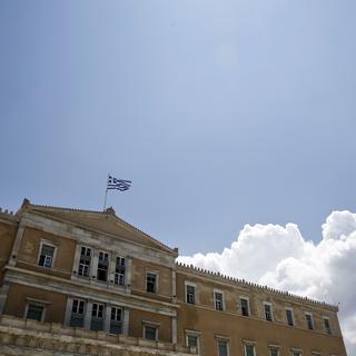 Le Parlement grec à Athènes. [Alkis Konstantinidis]