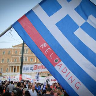 La crise grecque. [Citizenside/AFP - Christos Stamos]
