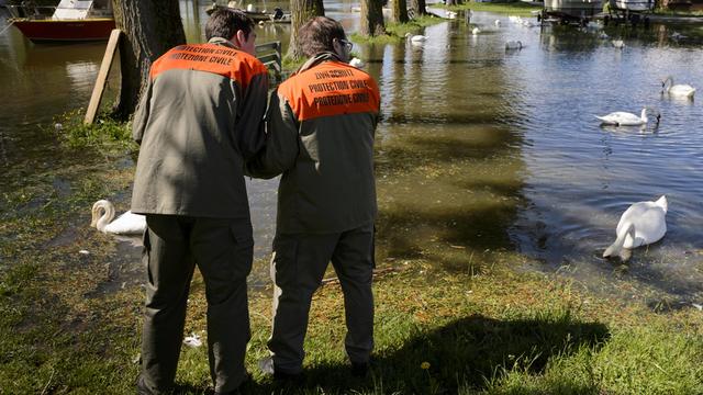 Le service civil et la protection civile pourraient se regrouper. [Keystone - Laurent Gillieron]