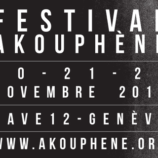Visuel du Festival Akouphène 2015. [facebook.com/Akouphène-Festival]
