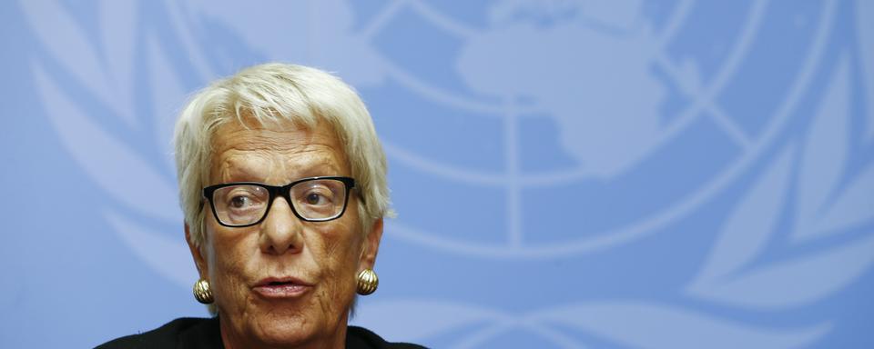 Pour Carla del Ponte, il n'est pas exclu de négocier avec Bachar al-Assad. [DR]