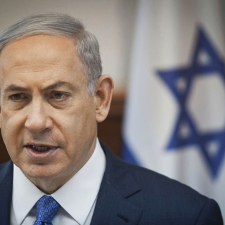 Le Premier ministre israélien Benjamin Netanyahu. [Pool/AP/Keystone - Dan Balilty]