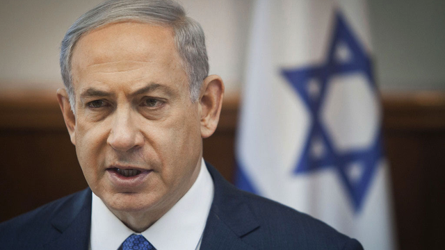 Le Premier ministre israélien Benjamin Netanyahu. [Pool/AP/Keystone - Dan Balilty]