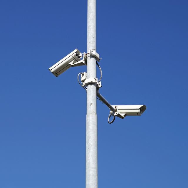 La vidéosurveillance dans l'espace public. [Fotolia - steuccio79]