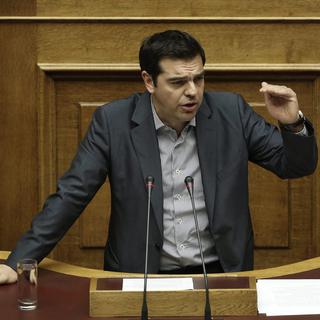Alexis Tsipras, premier ministre grec. [EPA/AFP - Yannis Kolesidis]