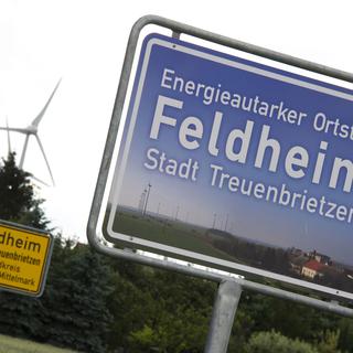Le village est le seul en Allemagne à ne consommer que des énergies renouvelables. [AFP - John MacDougall]