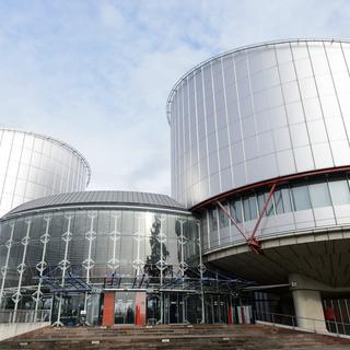 Le bâtiment de la Cour européenne des droits de l'homme, à Strasbourg. [Jean-Christophe Bott]