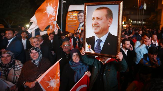 La joie des partisans d'Erdogan. [reu - Osman Orsal]