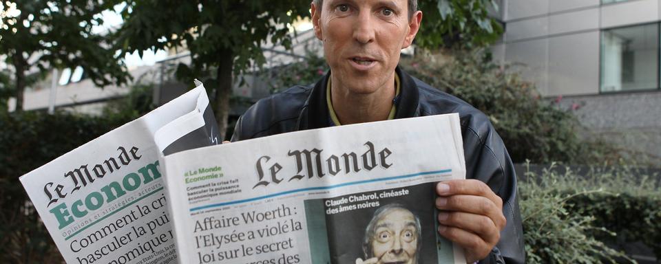 Gérard Davet, journaliste au Monde. [afp - Pierre Verdy]