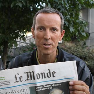 Gérard Davet, journaliste au Monde. [afp - Pierre Verdy]