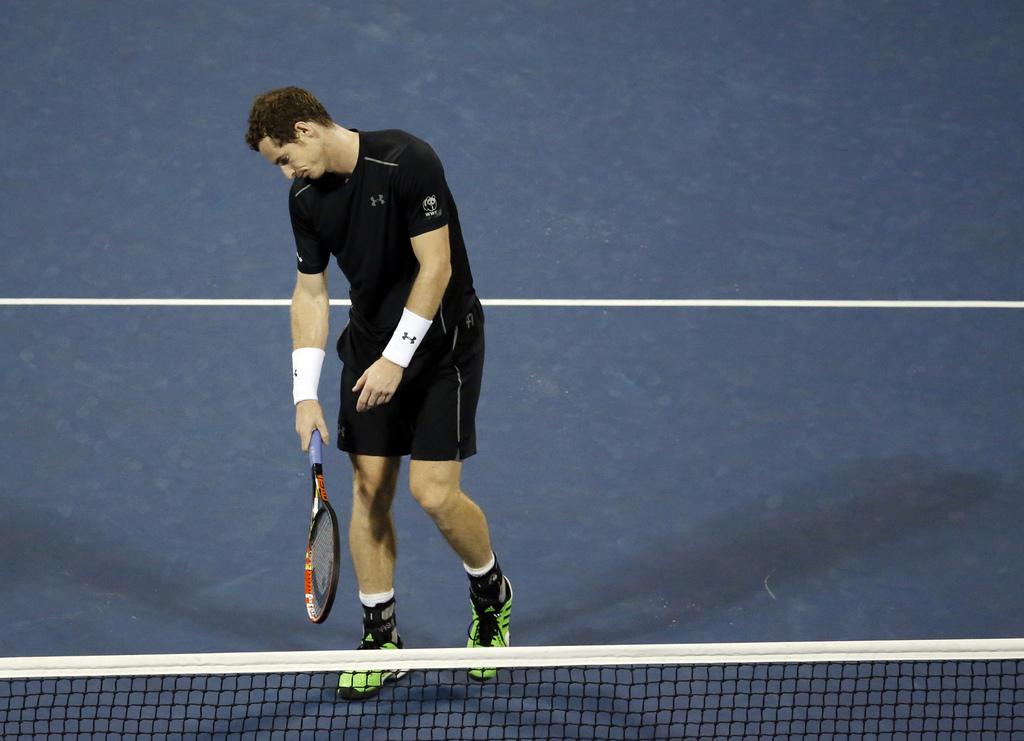 Murray s'est incliné 7-0 dans le tie-break de la 4e et dernière manche! [KEYSTONE - Jason DeCrow]