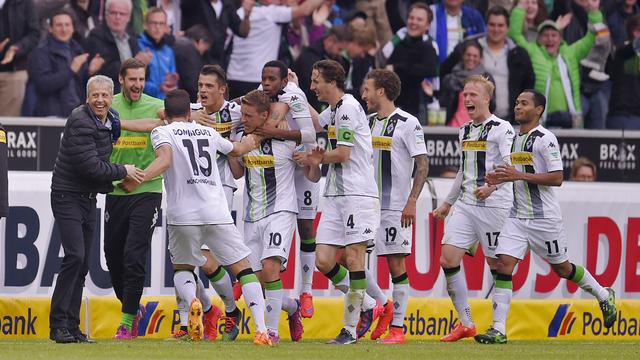 Gladbach participera pour la première fois à la Ligue des champions l'année prochaine. [EQ Images - Bernd Feil]