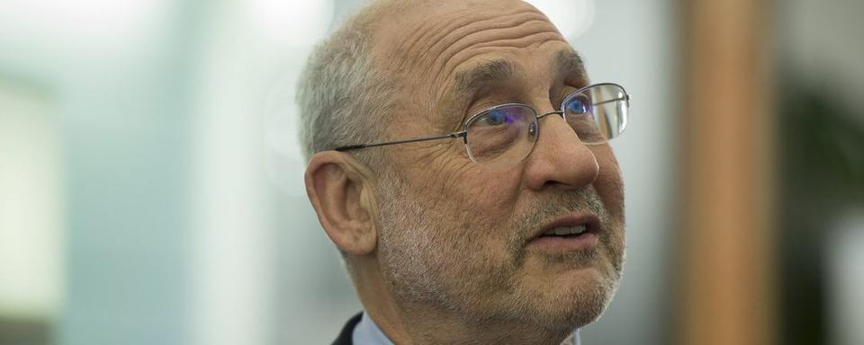 Joseph Stiglitz, prix Nobel d’économie et professeur d’économie à l'Université de Columbia, à New York. [Jean-Christophe Bott]