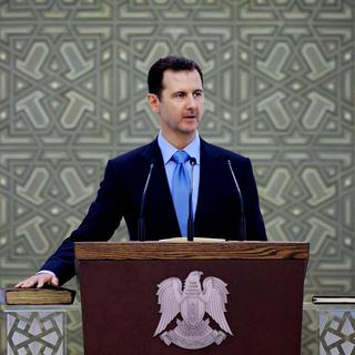 Le président syrien Bachar al-Assad au centre de l'Assemblée générale de l'Onu et ciblé par la France. [Uncredited]