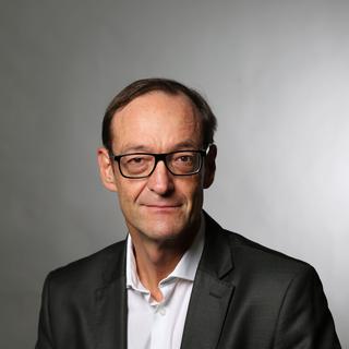 Pierre Ruetschi, rédacteur en chef de la Tribune de Genève. [Tribune de Genève]