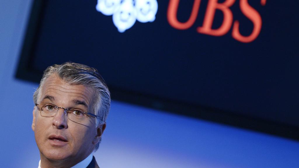 Le directeur général Sergio Ermotti a fait part lundi de sa satisfaction face au bénéfice net en hausse d'UBS au deuxième trimestre. [KEYSTONE - Steffen Schmidt]