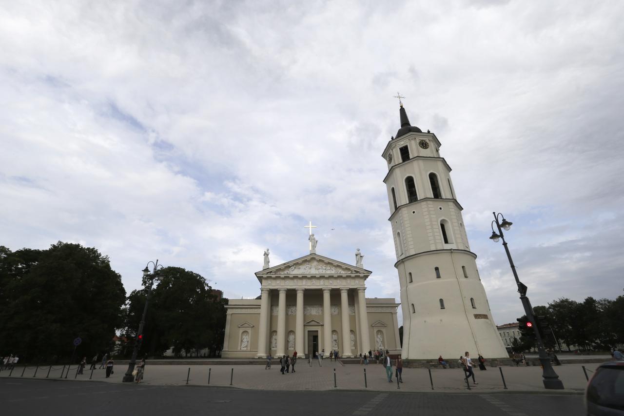 La cathédrale de Saint-Stanislas, un passage incontournable à Vilnius. [REUTERS - Ints Kalnins]