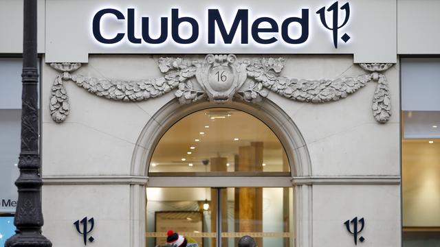 Une agence de voyage parisienne du Club Med. [Charles Platiau]