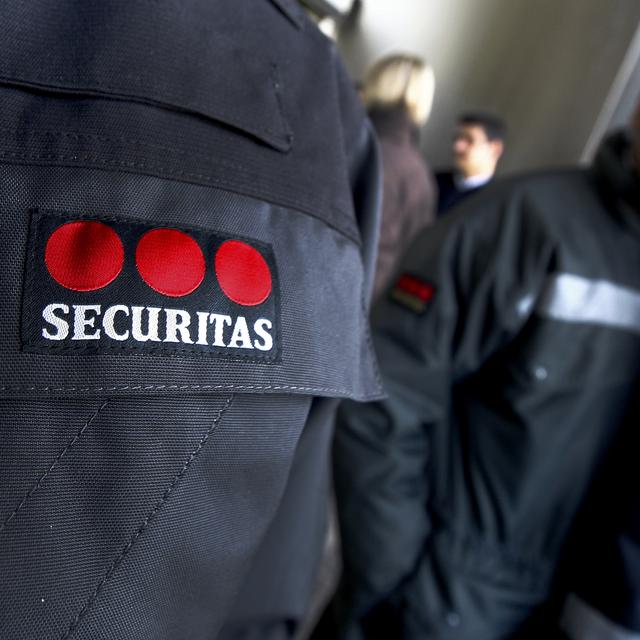 Securitas. [AFP - Sébastien Nogier]