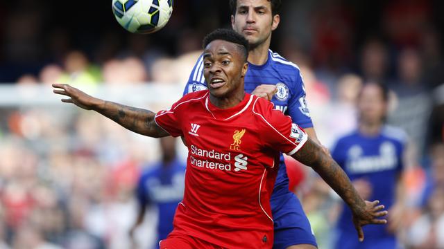 Raheem Sterling portait les couleurs de Liverpool depuis 2010, chez les juniors. [Carl Recine
Livepic]