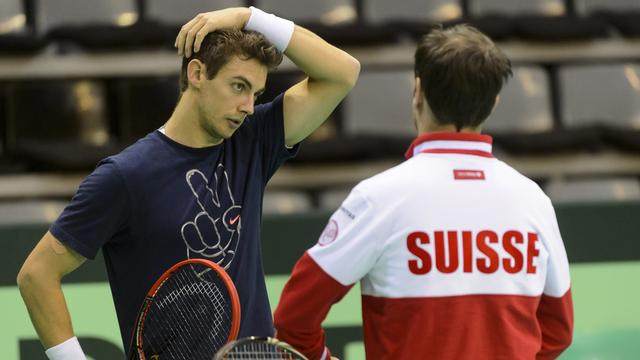 Quelle motivation pour l'équipe de Suisse de coupe Davis?