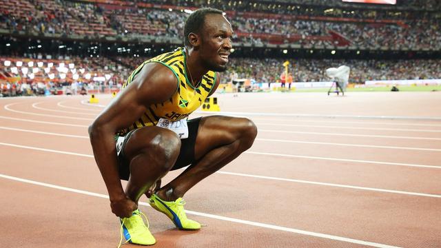 Usain Bolt (ici à Pékin) se fait rare sur les pistes de la Ligue de diamants. [EPA/Keystone - Diego Azubel]