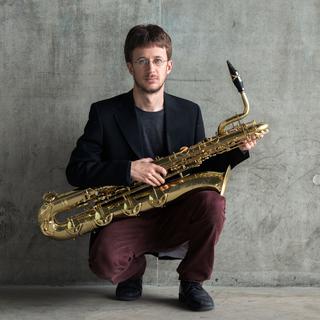 Kevin Jullierat, compositeur et saxophoniste. [kevinjuillerat.ch - Didier Jordan]
