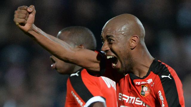 Fernandes est le premier joueur suisse à marquer pour Rennes depuis Julian Esteban le 20 octobre 2007. [AFP - Jean-François Monier]