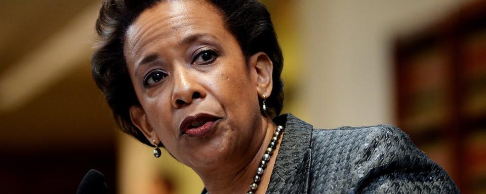 Loretta Lynch, ministre américaine de la Justice. [Keystone - Justin Lane]