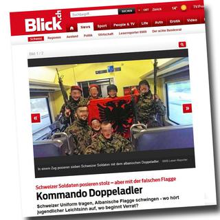 La photo publiée sur le site du Blick. [blick.ch]